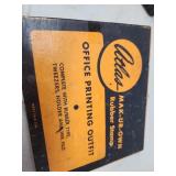 Vintage Rubber Stamp Office Set
