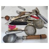 Vintage Utensils and Ice-cream Scoop
