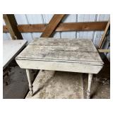 Vintage Wooden Fold Out Table No Shipping Needs