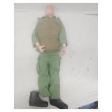 Vintage GI Joe Action Figure foot missing