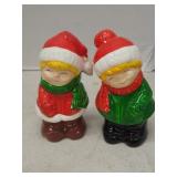 Vintage Holiday Salt and Pepper Shakers