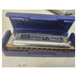 Hohner Blues Harp Harmonica in Case