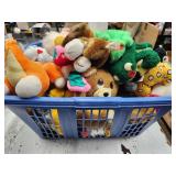 Basket of Stuffed Plush