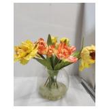 Flowers in Bubble Bowl