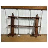 Wooden Hanging Display Rack No Shipping