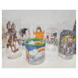 6 Vintage Glasses