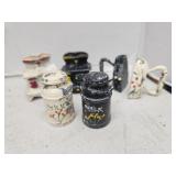 3 Cast Iron Salt and Pepper Shaker Sets stoves