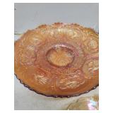 Fenton Carnival Glass Dragon Lotus