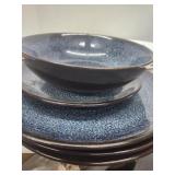 Threshold Stoneware 3 Dinner Plates, 2 Salad, 1