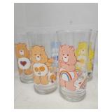 6 Vintage Care Bear Glasses Pizza Hut