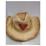 Superman straw hat