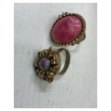 Vintage Costume Jewelry Rings