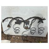 Outdoor Wall Art Grape Vines