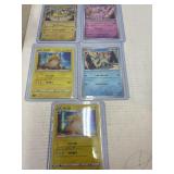 Pokï¿½mon Trading Cards in Sleeves