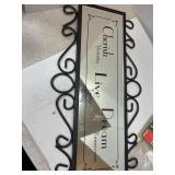 Cherish, Live, Dream Mirror Decor