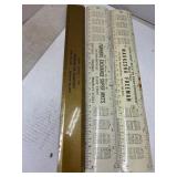 Vintage Rulers