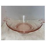 Pink Depression Glass Bowl