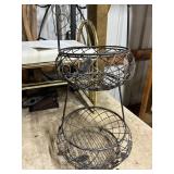 Metal Basket Planters