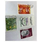 5 Russians Postage Stamps