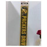 1995 Packers Drive Street Sign