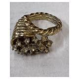 Vintage Cornicopia Cocktail Ring