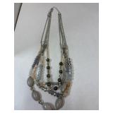 Multistrand Beaded Necklace