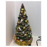 Green Bay Packers Christmas Tree light up heavy