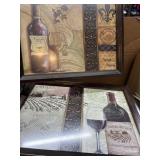 Wine Print Decor