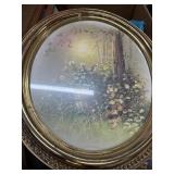 Oval Syroco Picture Frame