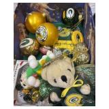 Lot of Green Bay Packers Ornaments