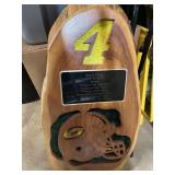 Brett Favre Wood Wall Plaque