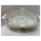 Vintage Corningware Casserole Dish