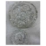 2 Vintage Glass Ashtrays