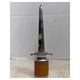 Lighter Holder Letter Opener Missing Lighter