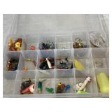 Tackle tray of jig heads