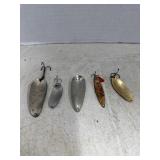 Lot Of Spoon Fishing Lures