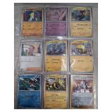 Sheet of Pokï¿½mon cards