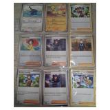 Sheet of Pokï¿½mon cards