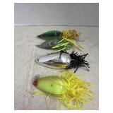 Lot Of Rat Spoons Fishing Lures