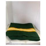 Packers Themed Crocheted Blanket