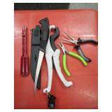 Lot of fishing gadgets