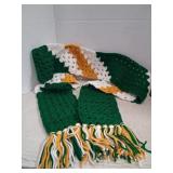 Handmade knit scarf
