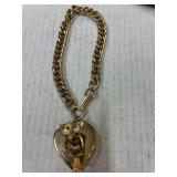 Owl Locket Bracelet