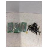 Lot Of Swivels And Snaps Fishing Equipment