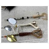 3 musky spinners
