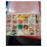 Container of plastics
