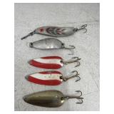 Lot Of Spoons Fishing Lures