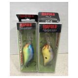 Rapala DT6 Crank Baits NIP