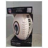 Packers football with autograph pen