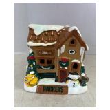 Ceramic Green Bay Packers Christmas Decor